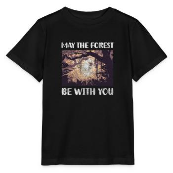 Nature Nature Recreation Forester - Stanley/Stella MINI CREATOR Kids’ T-Shirt - black - Front - Mikhail (115cm)