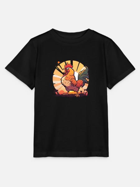 Frühaufsteher - Stanley/Stella Kinder T-Shirt MINI CREATOR  - Schwarz