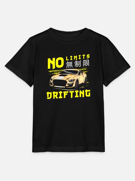 Driften Auto Quer - Stanley/Stella Kinder T-Shirt MINI CREATOR  - Schwarz
