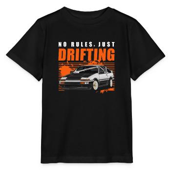 Drifting Ringtool Drift - Stanley/Stella MINI CREATOR Kids’ T-Shirt - black - Front - Mikhail (115cm)