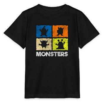Déguisement d’Halloween Creature Kids - T-shirt bio MINI CREATOR Stanley/Stella Enfant - noir - Devant - Mikhail (115cm)