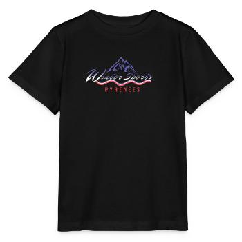 Große Pyrenäen Frankreich Wintersport - Stanley/Stella Kinder T-Shirt MINI CREATOR  - Schwarz - Vorne - Mikhail (115cm)