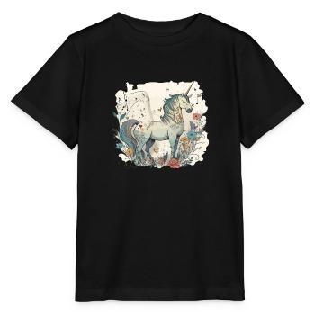 Musik in der Luft - Stanley/Stella Kinder T-Shirt MINI CREATOR  - Schwarz - Vorne - Mikhail (115cm)