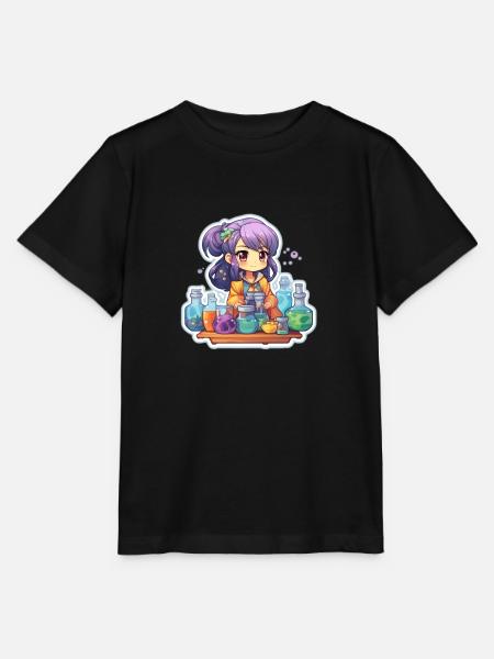 Alchemy Delight - Stanley/Stella Kinder T-Shirt MINI CREATOR  - Schwarz
