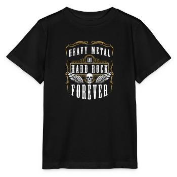 Heavy Metal Black Metal Rockabilly - T-shirt bio MINI CREATOR Stanley/Stella Enfant - noir - Devant - Mikhail (115cm)