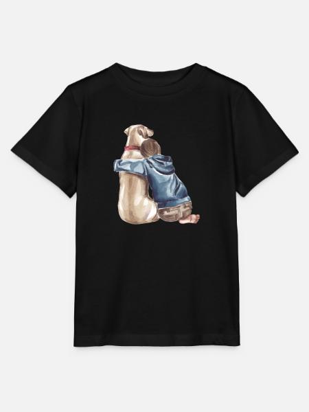 Immer an meiner Seite - Stanley/Stella Kinder T-Shirt MINI CREATOR - Schwarz