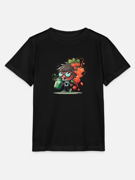 Tomaten-Melodien - Stanley/Stella Kinder T-Shirt MINI CREATOR - Schwarz