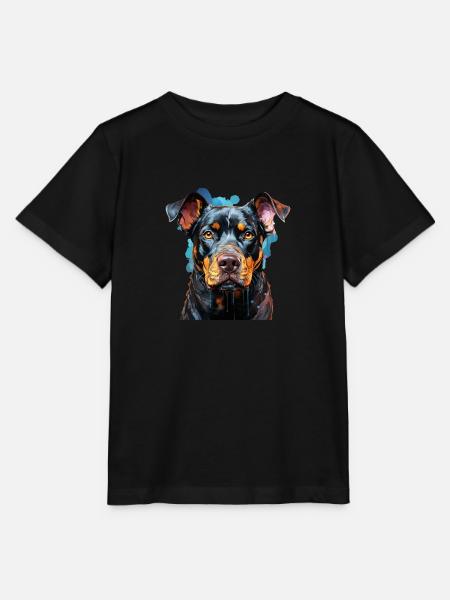 Hund - Stanley/Stella Kinder T-Shirt MINI CREATOR - Schwarz