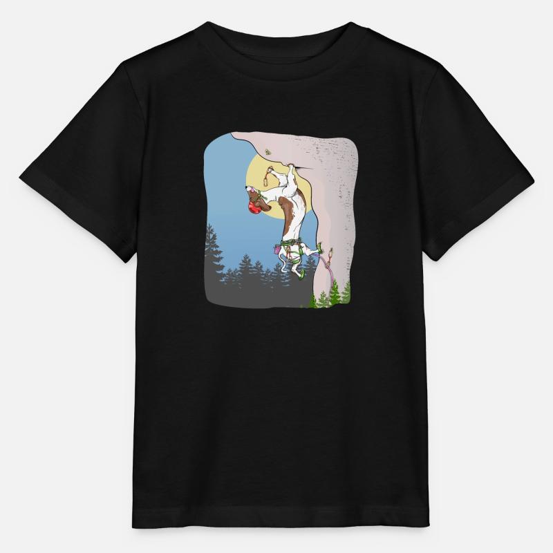 Escalade canine - T-shirt bio MINI CREATOR Stanley/Stella Enfant - noir