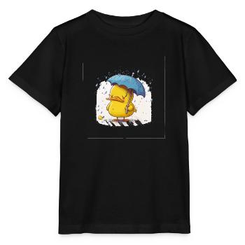 Quack Attack - Stanley/Stella MINI CREATOR Kids’ T-Shirt - black - Front - Mikhail (115cm)