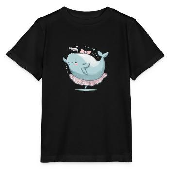 Wal-Walzer - Stanley/Stella Kinder T-Shirt MINI CREATOR  - Schwarz - Vorne - Mikhail (115cm)