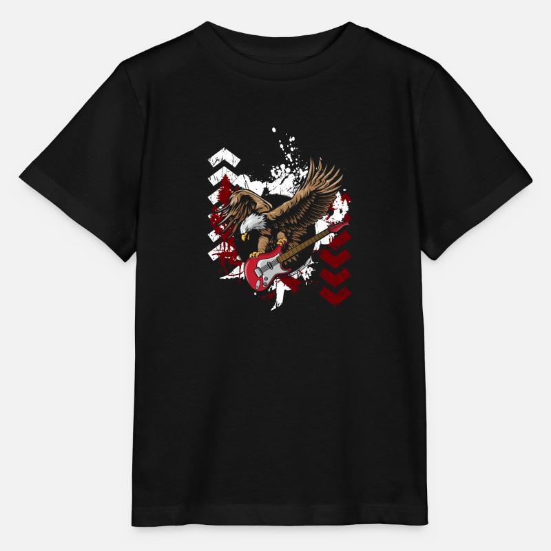 Trash Polka Trash Cool Black - Stanley/Stella MINI CREATOR Kids’ T-Shirt - black
