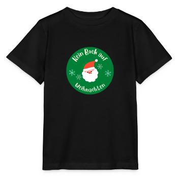 Kein Bock auf Weihnachten - Stanley/Stella Kinder T-Shirt MINI CREATOR  - Schwarz - Vorne - Mikhail (115cm)