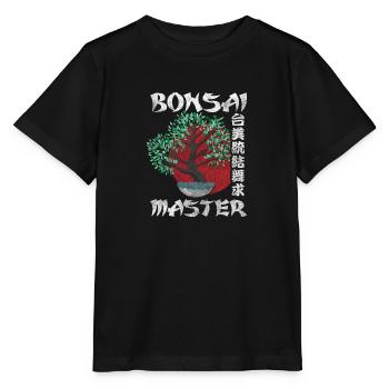 Bonsaibaum Kunst Meditation Buddhismus - Stanley/Stella Kinder T-Shirt MINI CREATOR  - Schwarz - Vorne - Mikhail (115cm)