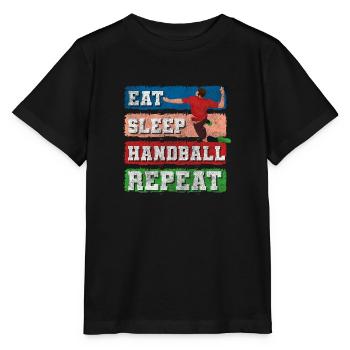 Sports Athlètes Sports de balle - T-shirt bio MINI CREATOR Stanley/Stella Enfant - noir - Devant - Mikhail (115cm)
