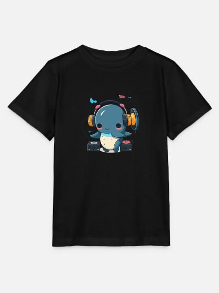 Wal-Beats - Stanley/Stella Kinder T-Shirt MINI CREATOR  - Schwarz