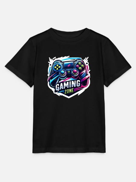 Gaming Zone - Controller Illustration - Stanley/Stella Kinder T-Shirt MINI CREATOR  - Schwarz