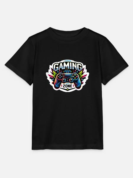 Gaming Zone - Controller Illustration - Stanley/Stella Kinder T-Shirt MINI CREATOR - Schwarz