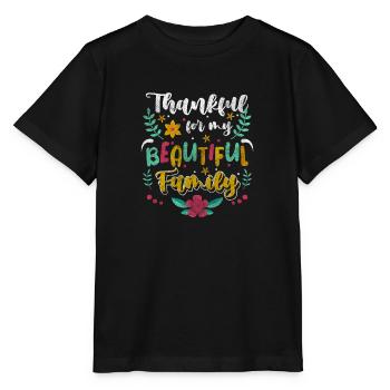 Familie Ausflug Zuhause - Stanley/Stella Kinder T-Shirt MINI CREATOR  - Schwarz - Vorne - Mikhail (115cm)