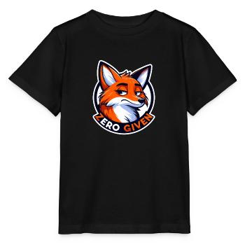 Zero Given - Fuchs Illustration - Stanley/Stella Kinder T-Shirt MINI CREATOR  - Schwarz - Vorne - Mikhail (115cm)