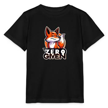 Zero Given - Fuchs Illustration - Stanley/Stella Kinder T-Shirt MINI CREATOR  - Schwarz - Vorne - Mikhail (115cm)