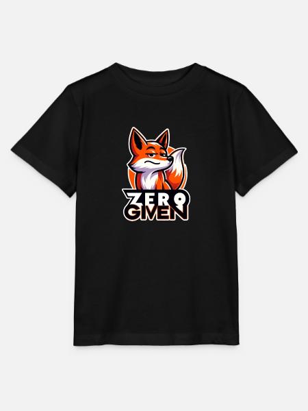 Zero Given - Fuchs Illustration - Stanley/Stella Kinder T-Shirt MINI CREATOR - Schwarz