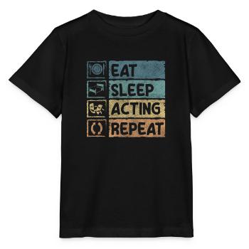 Theater Episch Regie Broadway - Stanley/Stella Kinder T-Shirt MINI CREATOR  - Schwarz - Vorne - Mikhail (115cm)