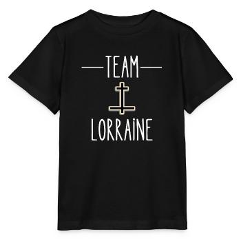 team lorraine - T-shirt bio MINI CREATOR Stanley/Stella Enfant - noir - Devant - Mikhail (115cm)