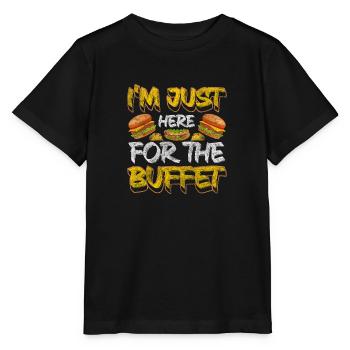 Essen Köstlich Getränke Vielesser - Stanley/Stella Kinder T-Shirt MINI CREATOR  - Schwarz - Vorne - Mikhail (115cm)