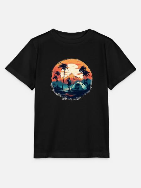 Adventure Patch - Stanley/Stella Kinder T-Shirt MINI CREATOR - Schwarz