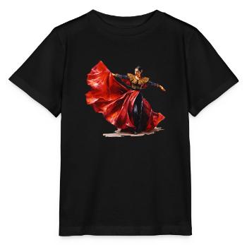 Les toreros, un combat contre les préjugés - T-shirt bio MINI CREATOR Stanley/Stella Enfant - noir - Devant - Mikhail (115cm)