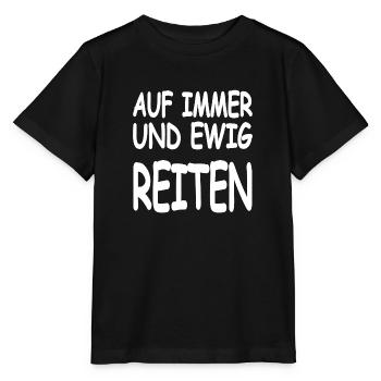 Chevaucher - T-shirt bio MINI CREATOR Stanley/Stella Enfant - noir - Devant - Mikhail (115cm)