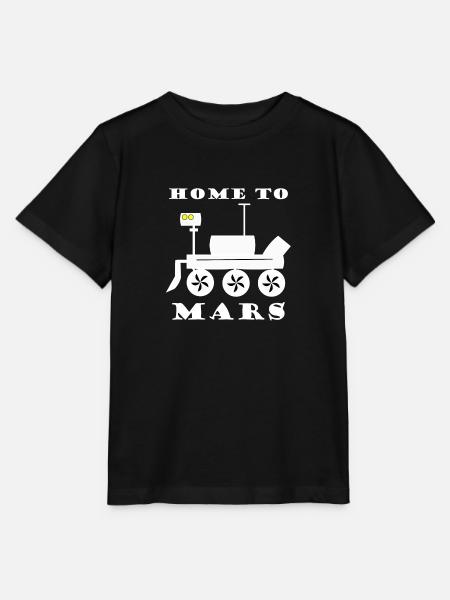 Die Reise in All - Stanley/Stella Kinder T-Shirt MINI CREATOR - Schwarz