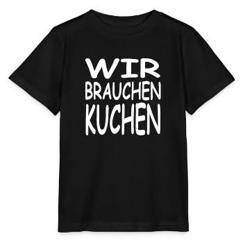 Kuchen - Stanley/Stella Kinder T-Shirt MINI CREATOR  - Schwarz - Vorne - Mikhail (115cm)