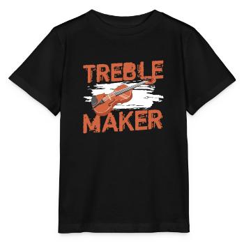 Musiker Klassische Musik Auftritt - Stanley/Stella Kinder T-Shirt MINI CREATOR  - Schwarz - Vorne - Mikhail (115cm)