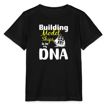 Ship Hobby Water Model Maker - Stanley/Stella MINI CREATOR Kids’ T-Shirt - black - Front - Mikhail (115cm)