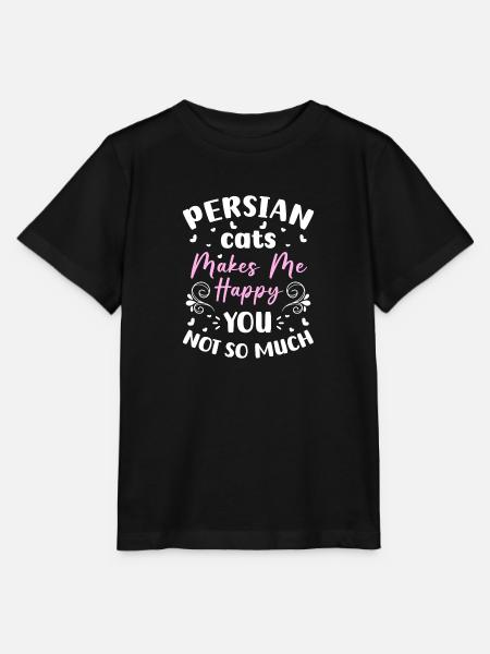 Katze Katzendame Katzenfreund - Stanley/Stella Kinder T-Shirt MINI CREATOR - Schwarz
