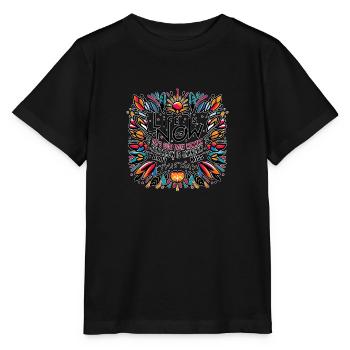 Das Leben ist heute - Stanley/Stella Kinder T-Shirt MINI CREATOR  - Schwarz - Vorne - Mikhail (115cm)