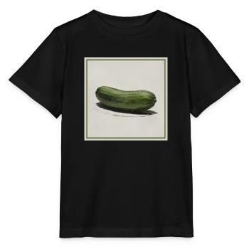 Eine Gurke - Stanley/Stella Kinder T-Shirt MINI CREATOR  - Schwarz - Vorne - Mikhail (115cm)