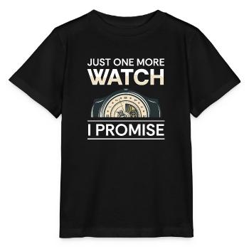 Mouvement des amateurs de montres Collector Swiss - T-shirt bio MINI CREATOR Stanley/Stella Enfant - noir - Devant - Mikhail (115cm)