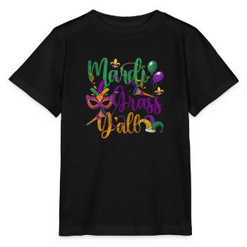 Parade Party Bunt Perlen - Stanley/Stella Kinder T-Shirt MINI CREATOR  - Schwarz - Vorne - Mikhail (115cm)