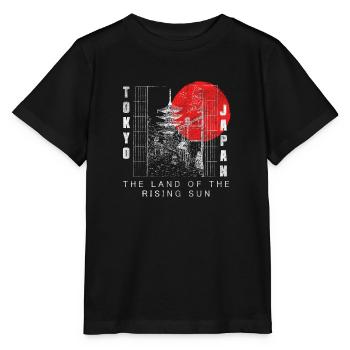 Tokio Traumreise Tourist - Stanley/Stella Kinder T-Shirt MINI CREATOR  - Schwarz - Vorne - Mikhail (115cm)
