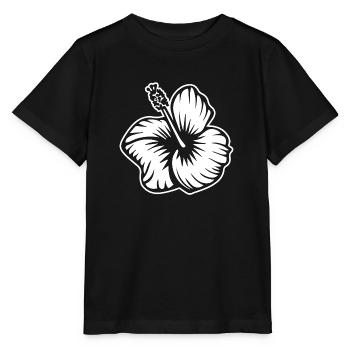 hibiscus - Stanley/Stella MINI CREATOR Kids’ T-Shirt - black - Front - Mikhail (115cm)