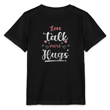 Câlin Sécurité Doux Romantique - T-shirt bio MINI CREATOR Stanley/Stella Enfant - noir - Devant - Mikhail (115cm)