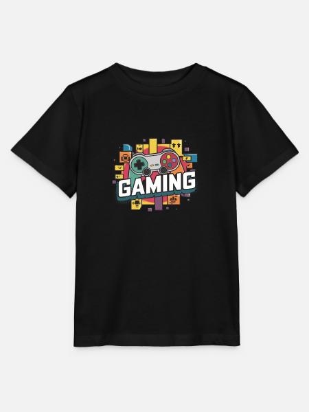 Gaming - Controller - Stanley/Stella Kinder T-Shirt MINI CREATOR - Schwarz