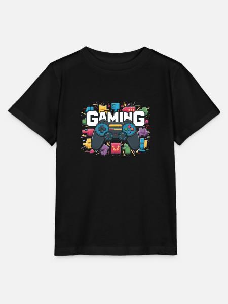 Gaming - Controller - Stanley/Stella Kinder T-Shirt MINI CREATOR - Schwarz