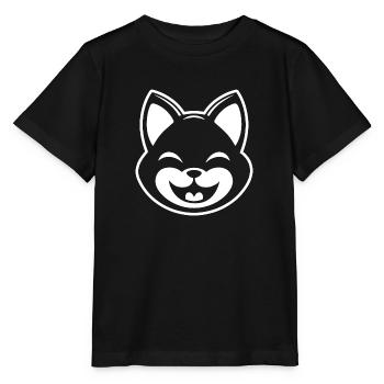 Chat Chats Chat Dame Chat Amoureux Chat Visage - T-shirt bio MINI CREATOR Stanley/Stella Enfant - noir - Devant - Mikhail (115cm)