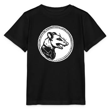 Opossum - T-shirt bio MINI CREATOR Stanley/Stella Enfant - noir - Devant - Mikhail (115cm)