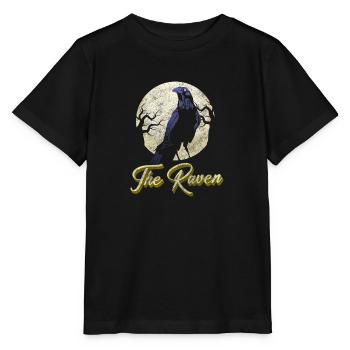 Crow Fog Crow Viking Runes - T-shirt bio MINI CREATOR Stanley/Stella Enfant - noir - Devant - Mikhail (115cm)