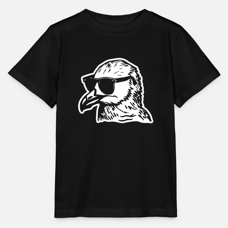 Möwe - Stanley/Stella Kinder T-Shirt MINI CREATOR - Schwarz